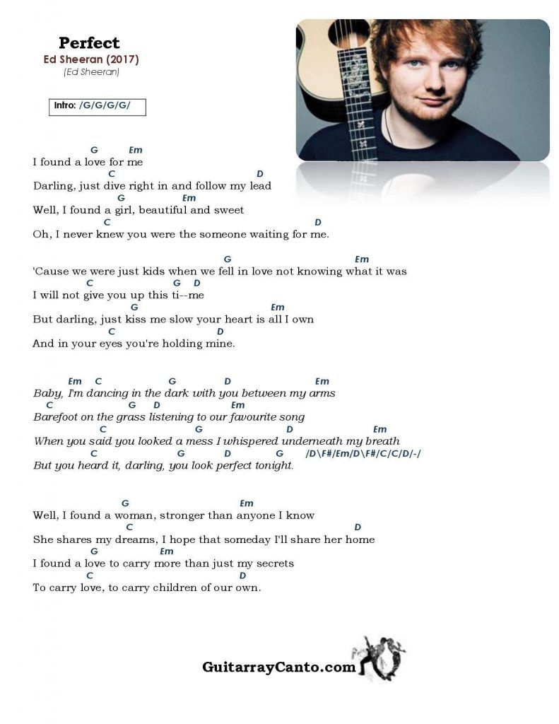 Acordes Ed Sheeran