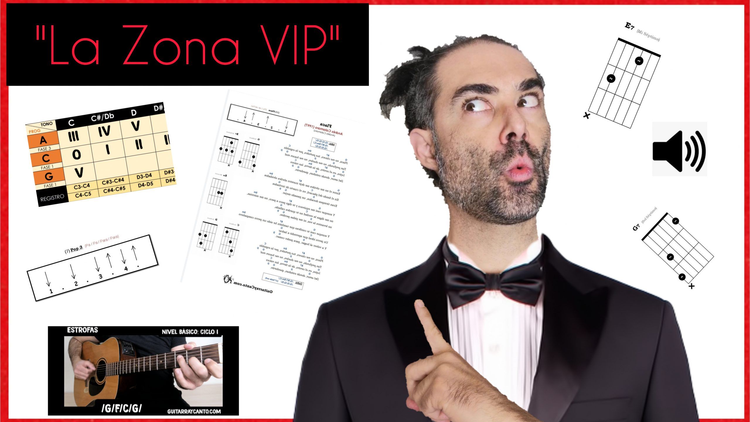 zona vip guitarra y canto