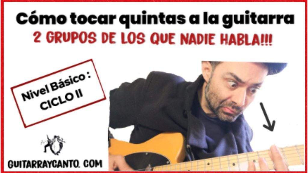 acordes de quintas a la guitarra