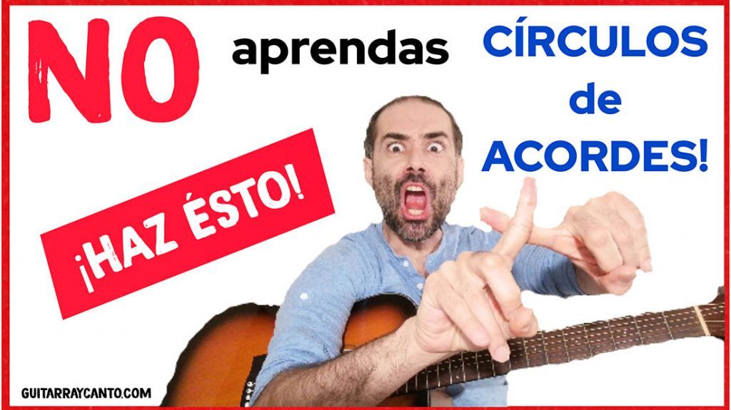 circulo acordes guitarra