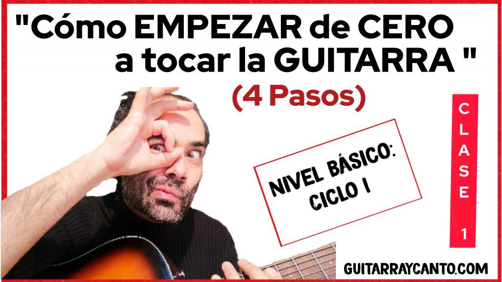 guitarra cero principiantes