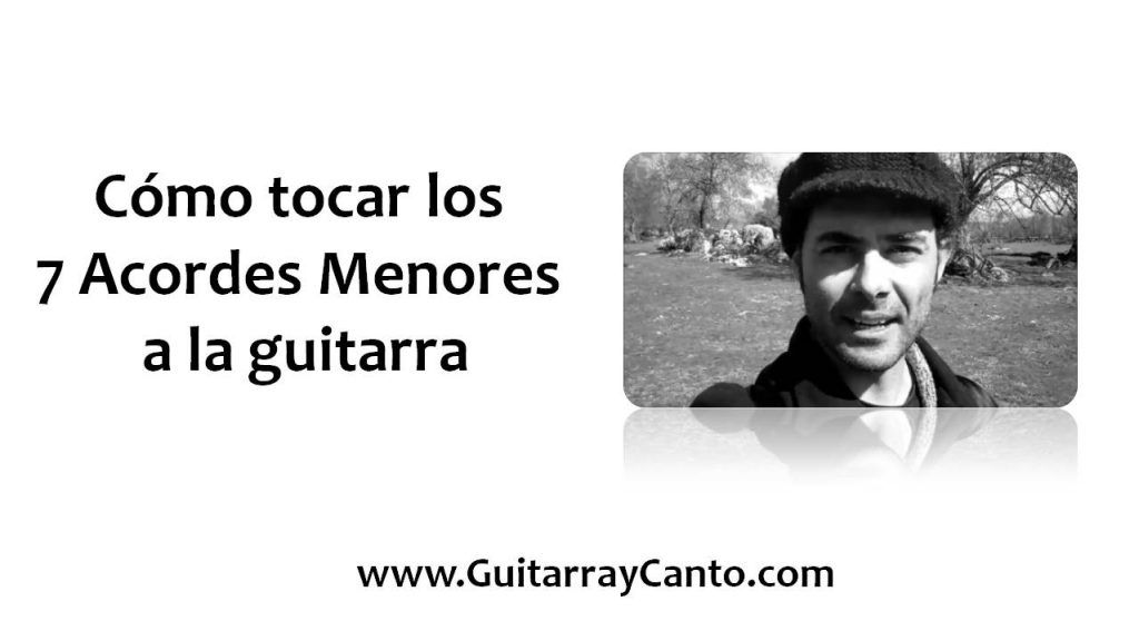 Acordes Menores Guitarra