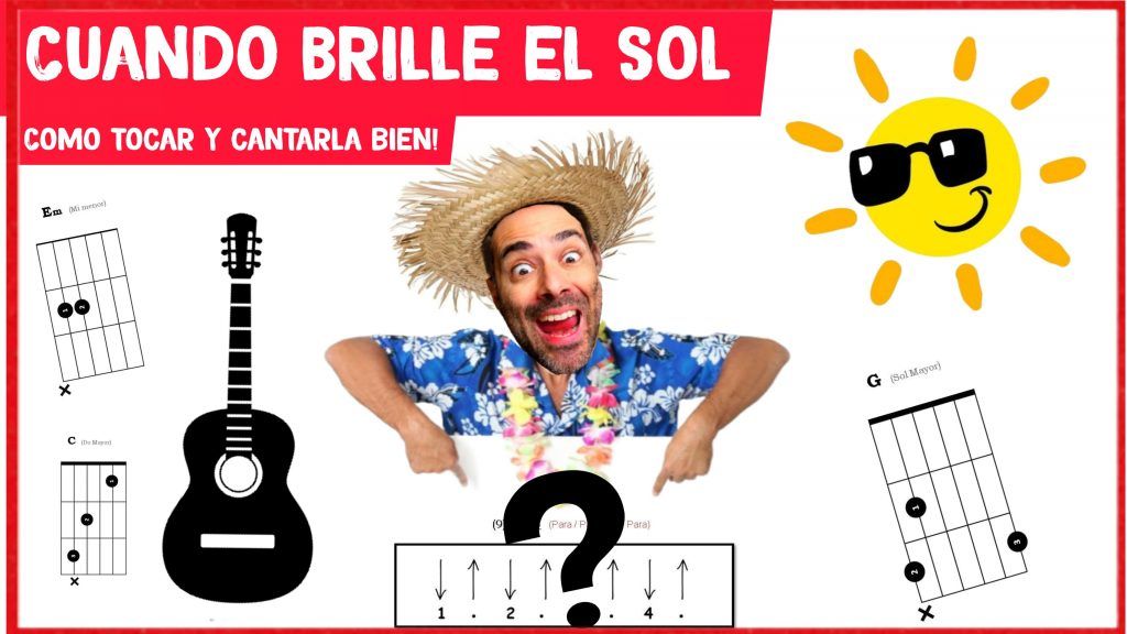 acordes cuando brille el sol
