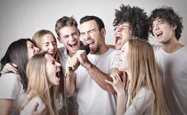 como cantar en grupo